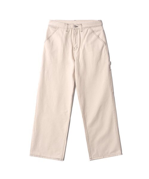 QT8 GARMENTS(キューティーエイトガーメント)の「GB Cotton Stitch Carpenter Pant (Oatmeal)(デニムパンツ・レディース・その他・LARGE/X-LARGE)」の3枚目の写真