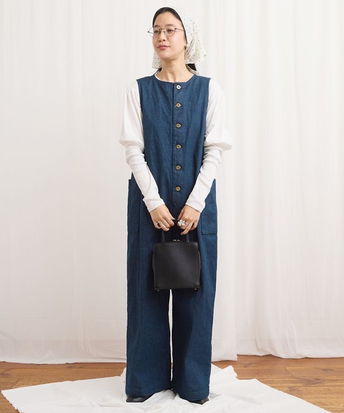 fig Ｌondon（フィグロンドン）の「ZIM tereko puff pullover（Tシャツ/カットソー・レディース・グレー/ブラック/ホワイト・FREE）」の6枚目の写真