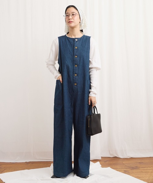 fig Ｌondon（フィグロンドン）の「ZIM tereko puff pullover（Tシャツ/カットソー・レディース・グレー/ブラック/ホワイト・FREE）」の7枚目の写真