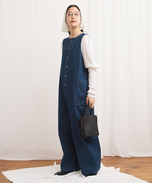 fig Ｌondon（フィグロンドン）の「ZIM tereko puff pullover（Tシャツ/カットソー・レディース・グレー/ブラック/ホワイト・FREE）」の8枚目の写真