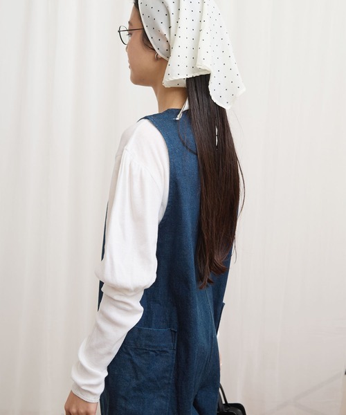 fig Ｌondon（フィグロンドン）の「ZIM tereko puff pullover（Tシャツ/カットソー・レディース・グレー/ブラック/ホワイト・FREE）」の12枚目の写真