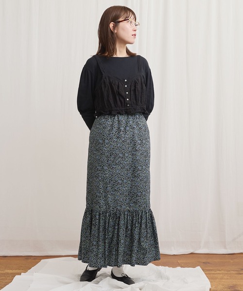 fig Ｌondon（フィグロンドン）の「ZIM tereko puff pullover（Tシャツ/カットソー・レディース・グレー/ブラック/ホワイト・FREE）」の19枚目の写真