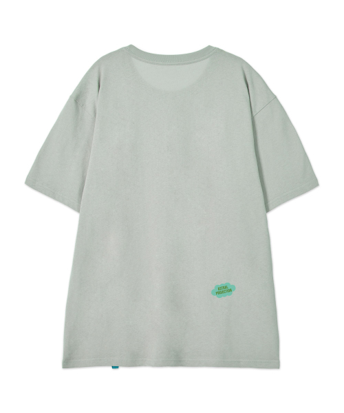 ASTRAL PROJECTION（アストラルプロジェクション）の「[ビヨンドウィズアストラル]コットンルーズフィット半袖Tシャツ_ダスティミント（Tシャツ/カットソー・メンズ・その他・LARGE/MEDIUM/X-LARGE/XX-LARGE）」の3枚目の写真
