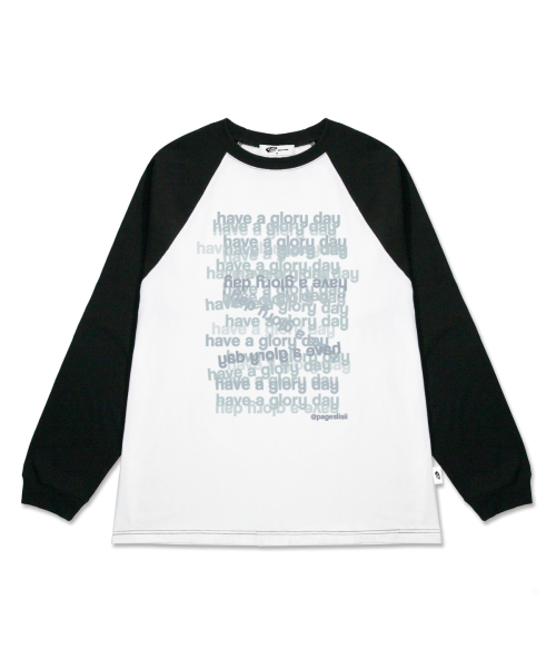 PAGESIISII(ページシシ)の「グローリーレタリングプリントオーバーサイズロングスリーブブラック(Tシャツ/カットソー・レディース・その他・MEDIUM/LARGE)」の1枚目の写真