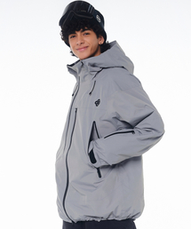 DOLL OUTERWEAR（ドラ アウターウェア）の「2425 リカ ボードウェア アノラックジャケット グレー 男女共用（マウンテンパーカー）」