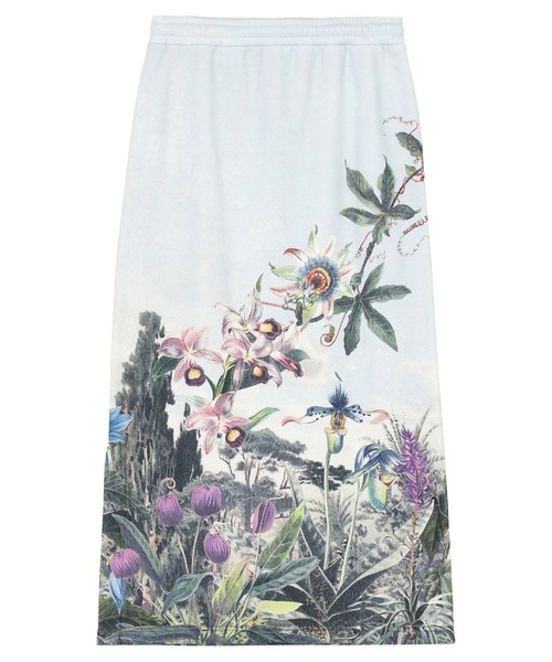 ZUCCa(ズッカ)の「WILD FLOWER JERSEY / スカート / P(スカート・レディース・マルチ/ライトグレー・M size)」の7枚目の写真