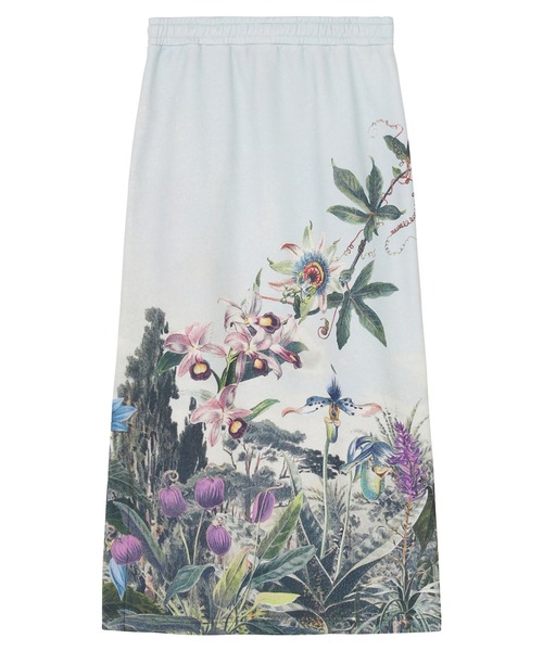 ZUCCa(ズッカ)の「WILD FLOWER JERSEY / スカート / P(スカート・レディース・マルチ/ライトグレー・M size)」の12枚目の写真