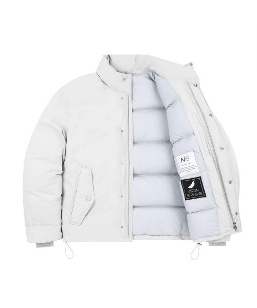 NONBLANK(ノンブランク)の「シンプルミリタリーショートパディング_GREY(ダウンジャケット/コート・メンズ・その他・X-LARGE/LARGE/MEDIUM)」の3枚目の写真