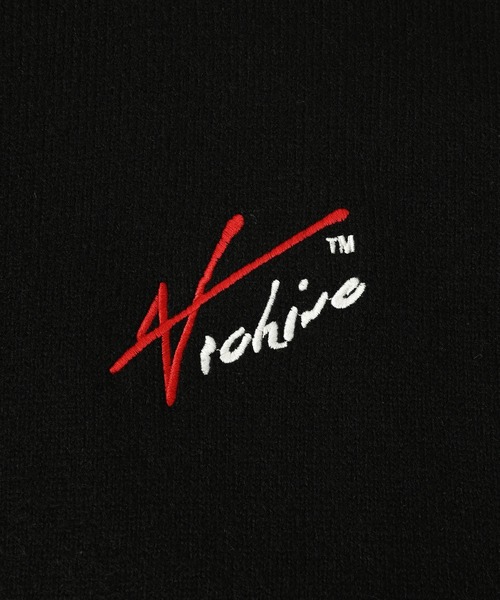 ADAM PATEK(アダムパテック)の「【ADAMPATEK/アダムパテック】archive shaggy crest crewneck ロゴスウェット(スウェット・メンズ・ブラック×イエロー/ブラック×レッド・1/2)」の17枚目の写真