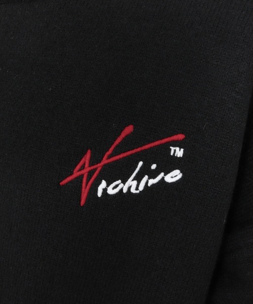ADAM PATEK(アダムパテック)の「【ADAMPATEK/アダムパテック】archive shaggy crest crewneck ロゴスウェット(スウェット・メンズ・ブラック×イエロー/ブラック×レッド・1/2)」の15枚目の写真