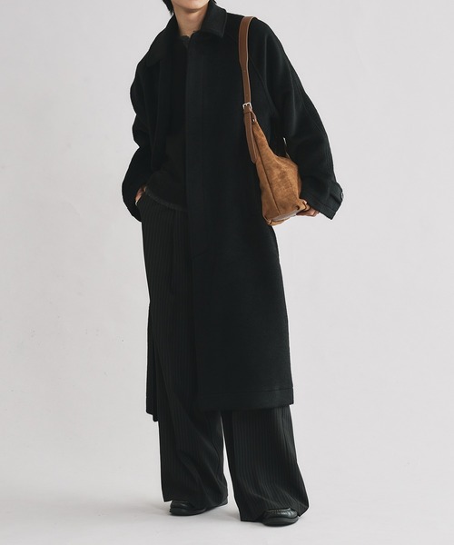 SELLE GLANT（セレグランテ）の「SUEDE LIKE DESIGN SHOULDER BAG / スエードライクデザインショルダーバッグ（ショルダーバッグ・メンズ・ダークブラウン/ベージュ/ネイビー/ブラック・FREE）」の20枚目の写真