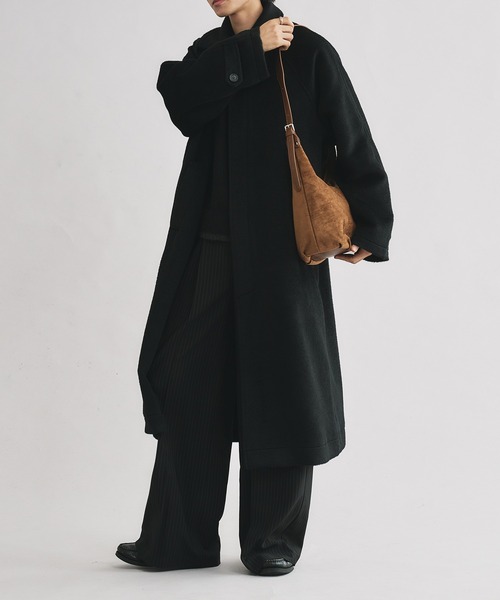 SELLE GLANT（セレグランテ）の「SUEDE LIKE DESIGN SHOULDER BAG / スエードライクデザインショルダーバッグ（ショルダーバッグ・メンズ・ダークブラウン/ベージュ/ネイビー/ブラック・FREE）」の22枚目の写真