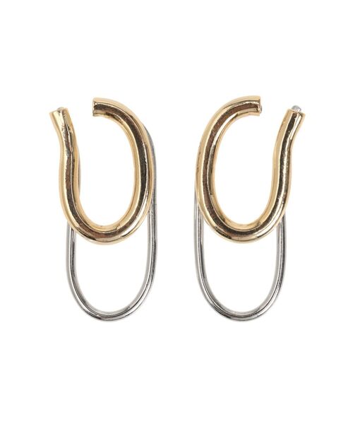 ELENDEEK（エレンディーク）の「ダブルフープイヤーカフ（イヤーカフ・レディース・シルバー/ゴールド・FREE）」の15枚目の写真