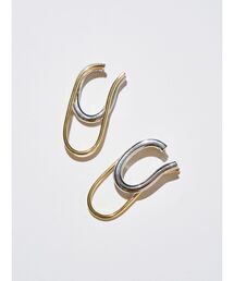 ELENDEEK（エレンディーク）の「ダブルフープイヤーカフ（イヤーカフ）」