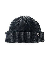 EIGHTVOLUME（エイトボリューム）の「EV Double Golji Short Beanie (Black)（ニットキャップ/ビーニー）」