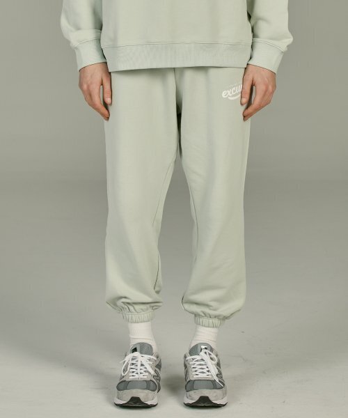EXCURSE(エクスカース)の「EC ワイドジョガースウェットパンツ ミント(スウェットパンツ・レディース・その他・MEDIUM/LARGE/X-LARGE)」の1枚目の写真