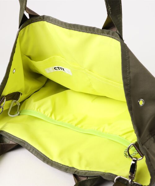 CONTROL FREAK（コントロールフリーク）の「CONTROL FREAK / CTFK（コントロールフリーク）ミリタリーチャームトート（トートバッグ・レディース・ブラック/カーキ・FREE）」の19枚目の写真