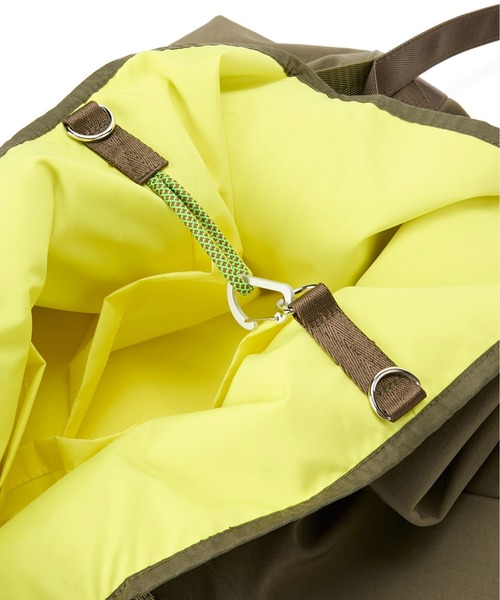 CONTROL FREAK（コントロールフリーク）の「CONTROL FREAK / CTFK（コントロールフリーク）ミリタリーチャームトート（トートバッグ・レディース・ブラック/カーキ・FREE）」の12枚目の写真