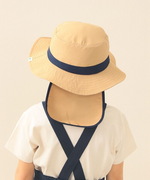 BEAMS mini(ビームスミニ)の「アドベンチャーハット 2026SS(ハット・キッズ・ピンク/ベージュ/サックスブルー・ONE SIZE)」の17枚目の写真