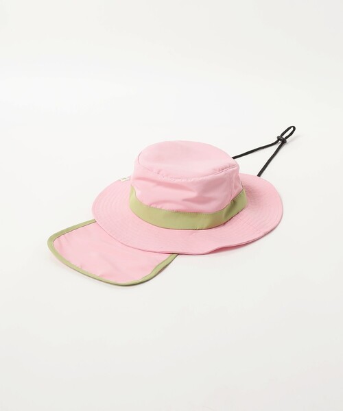 BEAMS mini(ビームスミニ)の「アドベンチャーハット 2026SS(ハット・キッズ・ピンク/ベージュ/サックスブルー・ONE SIZE)」の5枚目の写真