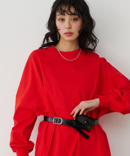 Unitage(ユニテージ)の「シングルポーチベルト【select item】(ボディバッグ/ウエストポーチ・レディース・ブラック/ブラウン・FREE)」の2枚目の写真