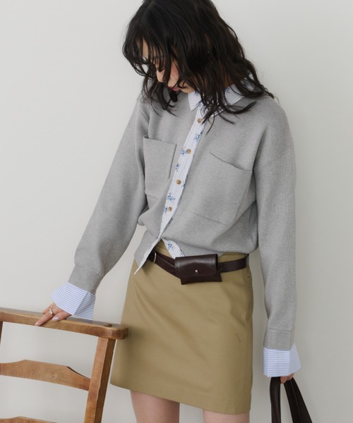 Unitage(ユニテージ)の「シングルポーチベルト【select item】(ボディバッグ/ウエストポーチ・レディース・ブラック/ブラウン・FREE)」の7枚目の写真