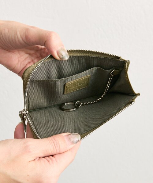 ear PAPILLONNER（イアパピヨネ）の「【PEZ(ペッツ)×ear】本革フラグメントケース（財布・レディース・ブラック/カーキ/ボルドー・FREE）」の22枚目の写真