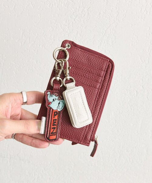 ear PAPILLONNER（イアパピヨネ）の「【PEZ(ペッツ)×ear】本革フラグメントケース（財布・レディース・ブラック/カーキ/ボルドー・FREE）」の17枚目の写真