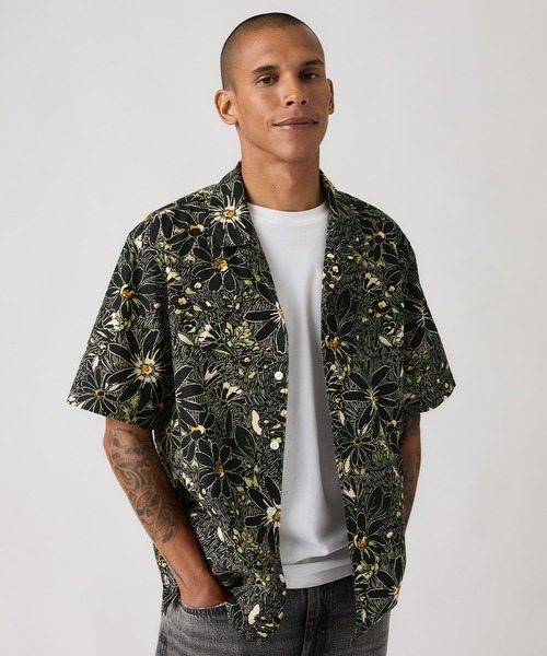 Levi's(リーバイス)の「Levi's/リーバイス サンセットキャンプシャツ スタンダードフィット(シャツ/ブラウス・メンズ・ブラック・L/M/S)」の3枚目の写真