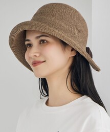 自由区（ジユウク）の「【UVカット・洗える】リボンブレード ハット（ハット）」