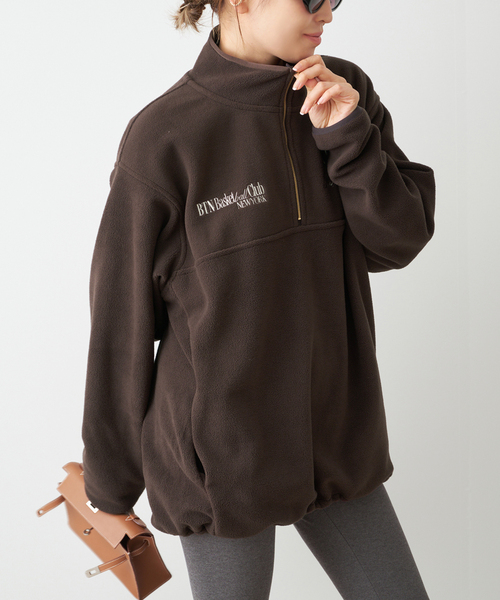 新品タグ付きBTN Half Zip フリース Deuxieme Classe（ドゥーズィエムクラス） BTN Half Zip フリース