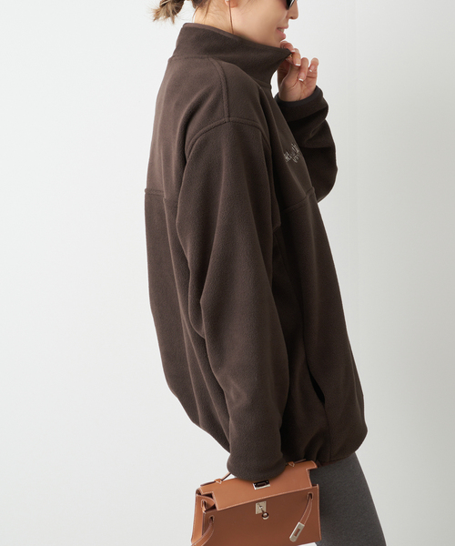BTN Half Zip フリース（その他トップス）｜Deuxieme Classe