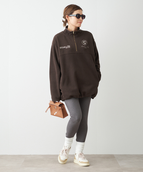 BTN Half Zip フリース（その他トップス）｜Deuxieme Classe
