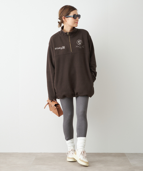 BTN Half Zip フリース（その他トップス）｜Deuxieme Classe