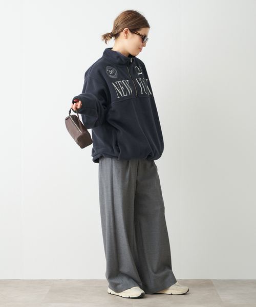 BTN Half Zip フリース（その他トップス）｜Deuxieme Classe