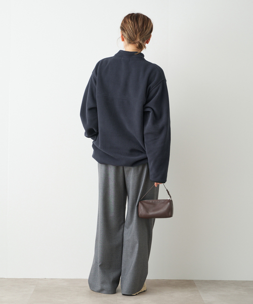 BTN Half Zip フリース（その他トップス）｜Deuxieme Classe