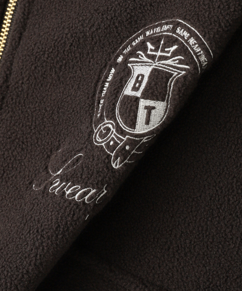 BTN Half Zip フリース（その他トップス）｜Deuxieme Classe