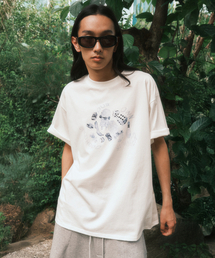 チャイルドフードグラフィックTシャツ(ホワイト)