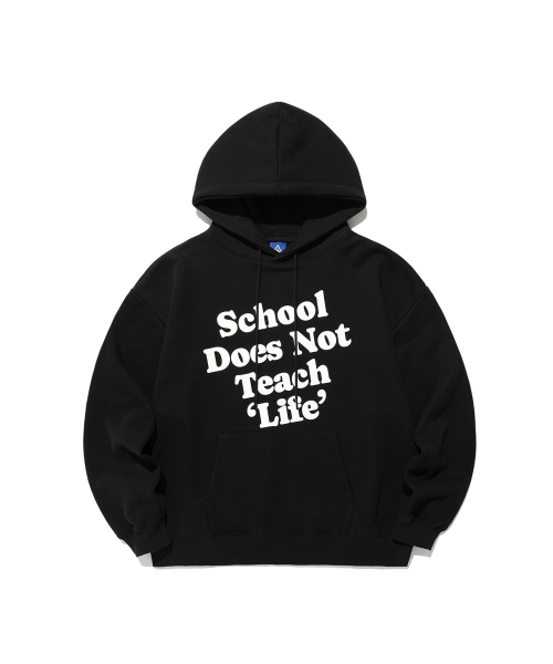 ISTKUNST(イストクンスト)の「DOES NOT TEACH HOODIE_BLACK(IK2EFMM404A)(パーカー・レディース・ブラック・M/L/S)」の1枚目の写真