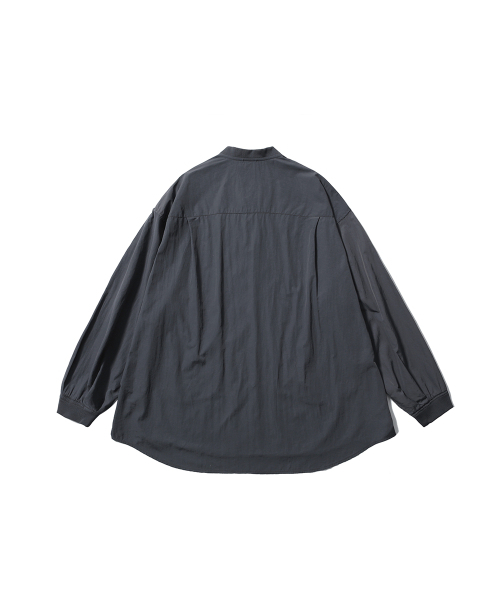 MOIF（モイフ）の「[SS25] パイロットシャツ / スレートグレー（ナイロンジャケット・メンズ・その他・M/L/S）」の2枚目の写真