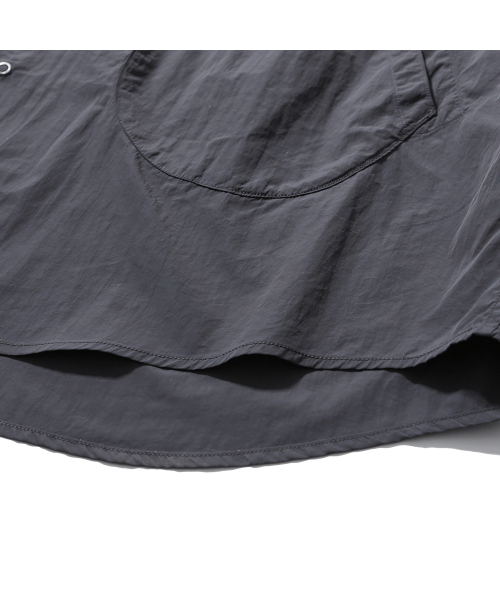 MOIF（モイフ）の「[SS25] パイロットシャツ / スレートグレー（ナイロンジャケット・メンズ・その他・M/L/S）」の7枚目の写真