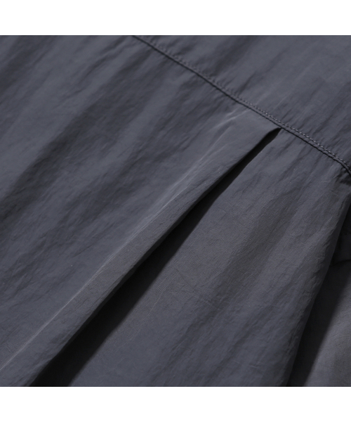 MOIF（モイフ）の「[SS25] パイロットシャツ / スレートグレー（ナイロンジャケット・メンズ・その他・M/L/S）」の12枚目の写真