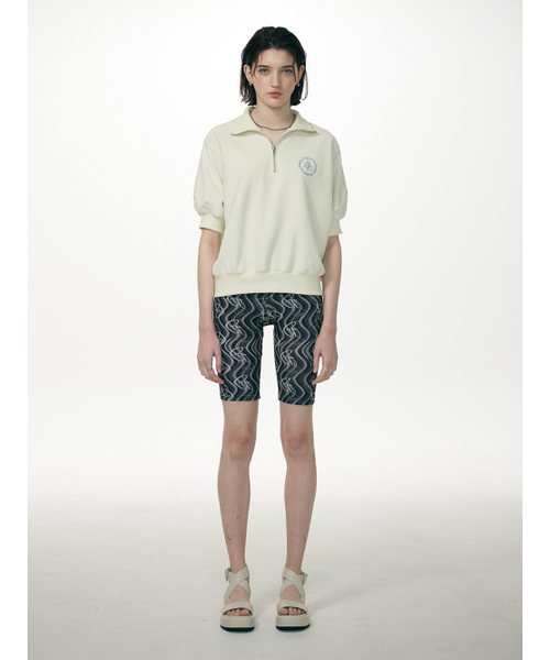 LARTIGENT(ラーティゼン)の「LL WAVE BIKE SHORTS(BLACK)(その他パンツ・レディース・その他・FREE)」の1枚目の写真