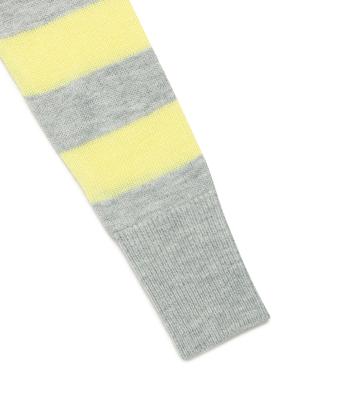 Cavish（カビシ）の「W U NECK STRIPED STAR KNIT HOODIE YELLOW(CV2FFFK601A)（ニット/セーター・レディース・イエロー・S/M）」の5枚目の写真