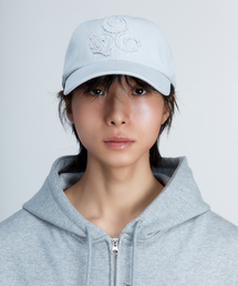 DAUSPICE（ディーオスピス）の「(DUC) Symbol Cotton Ball Cap Grey（キャップ）」
