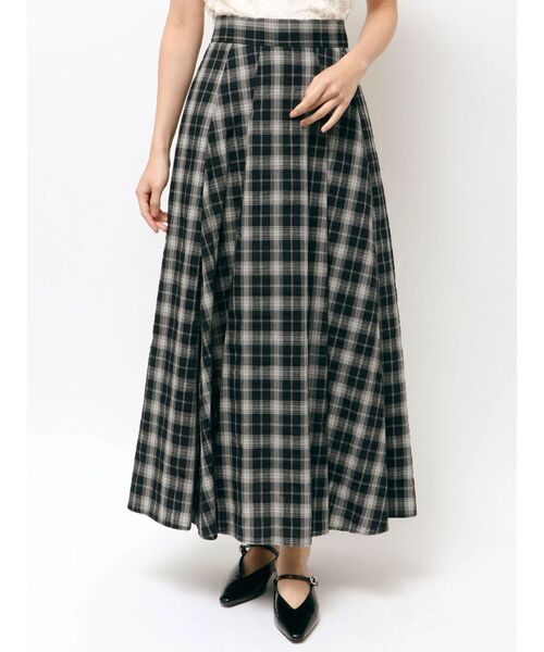 LAGUNAMOON(ラグナムーン)の「チェックタックフレアスカート 【夏服】(スカート・レディース・ブラック/ブルー・MEDIUM/SMALL)」の19枚目の写真