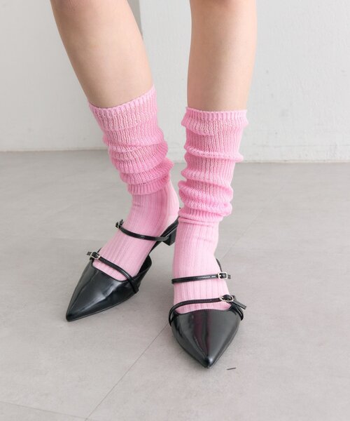 mystic（ミスティック）の「ポインテッドトゥストラップパンプス（パンプス・レディース・ブラック/シルバー・37/38/36）」の3枚目の写真