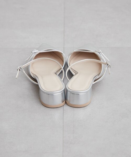 mystic（ミスティック）の「ポインテッドトゥストラップパンプス（パンプス・レディース・ブラック/シルバー・37/38/36）」の15枚目の写真