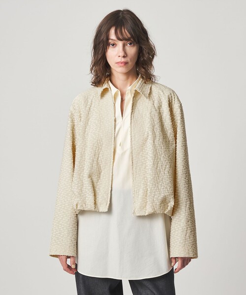 Steven Alan(スティーブンアラン)の「<Steven Alan>ジャガード ブルゾン(その他アウター・レディース・ナチュラル/ブラック・M/S)」の18枚目の写真