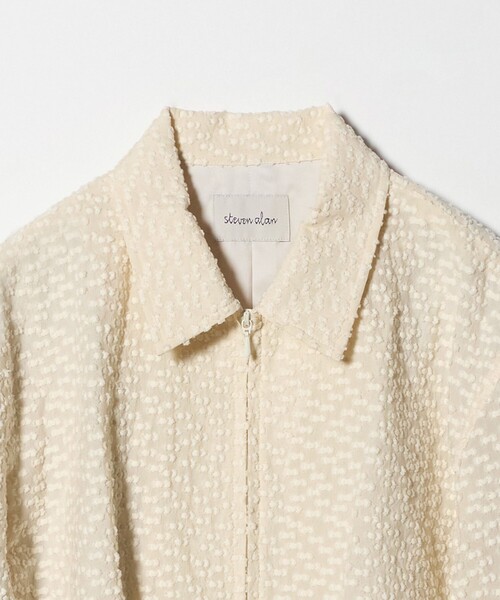 Steven Alan(スティーブンアラン)の「<Steven Alan>ジャガード ブルゾン(その他アウター・レディース・ナチュラル/ブラック・M/S)」の7枚目の写真